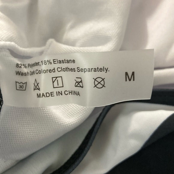 Black and White Geometric One-Piece Swimsuit - Picture 3 of 4